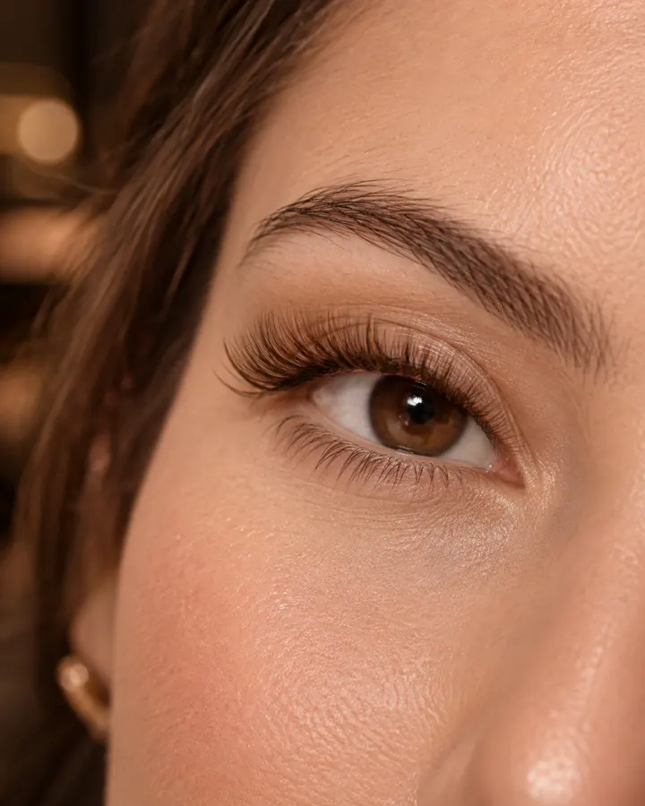 Exemplo ilustrativo de Lash Lifting